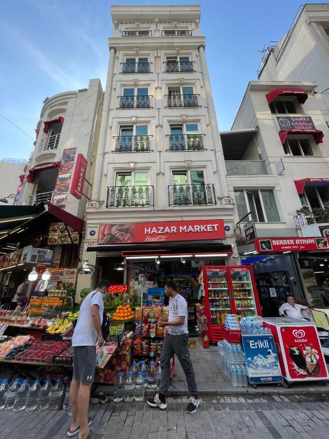 Hazar Hotel Isztambul Kültér fotó
